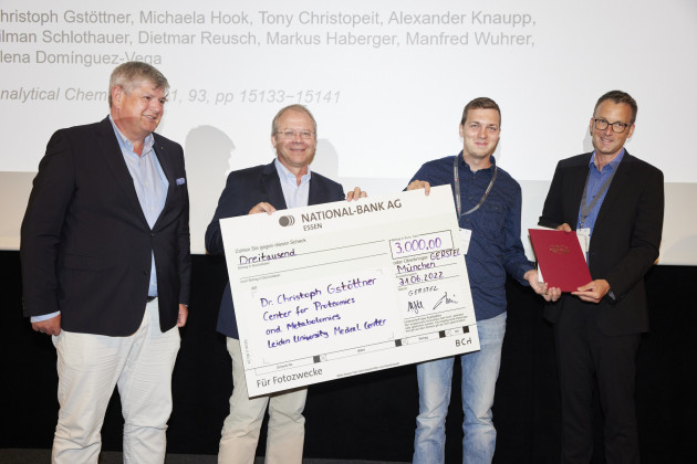 Christoph Gstöttner received the Eberhard Gerstel Award 2022